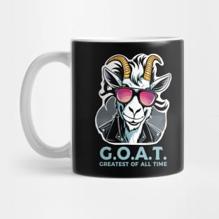 greatest of all time . the goat Mug